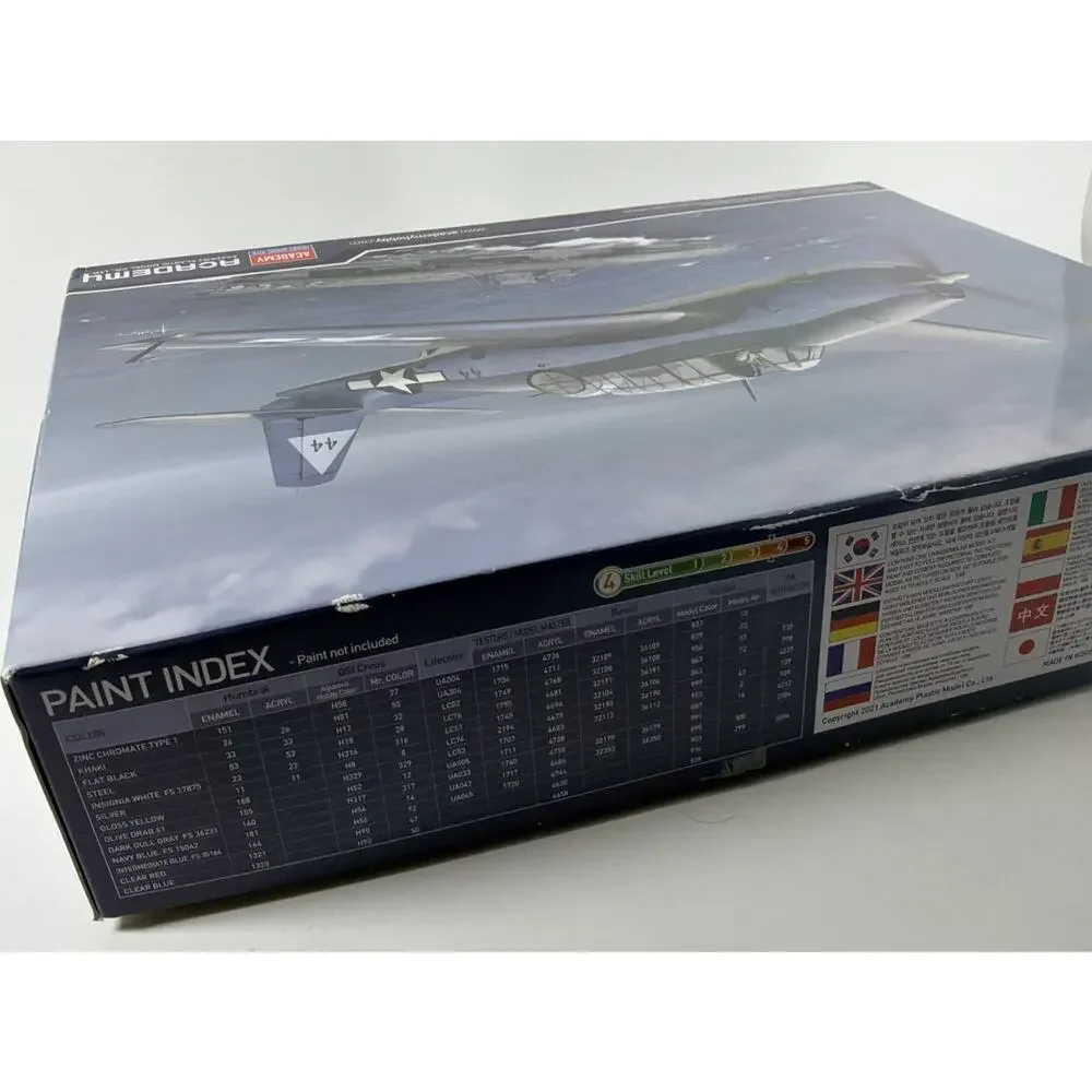 Academy 1/48 USN TBF-1C Battle of Leyte Gulf Aircraft model kit #12340 Open Box